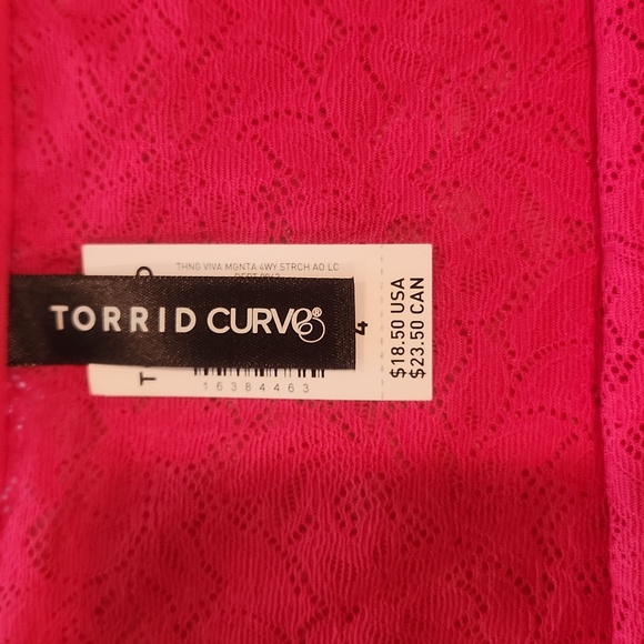 NWT Torrid Sz 4 Lot Of 3 Panties Thong A - Picture 6 of 8